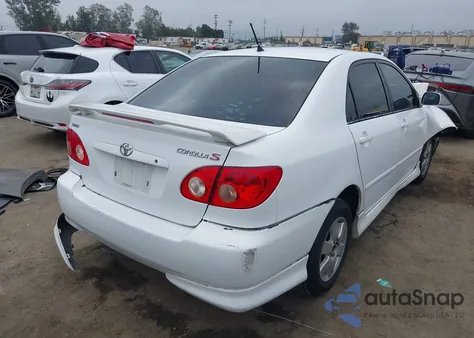 2005 Toyota Corolla S z USA, uszkodzony, nr VIN 1NXBR32E25Z351304